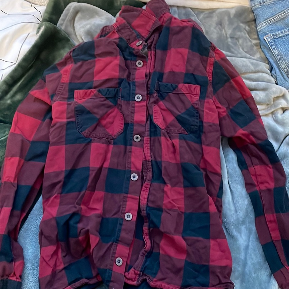 S Beaver Canoe Flannel